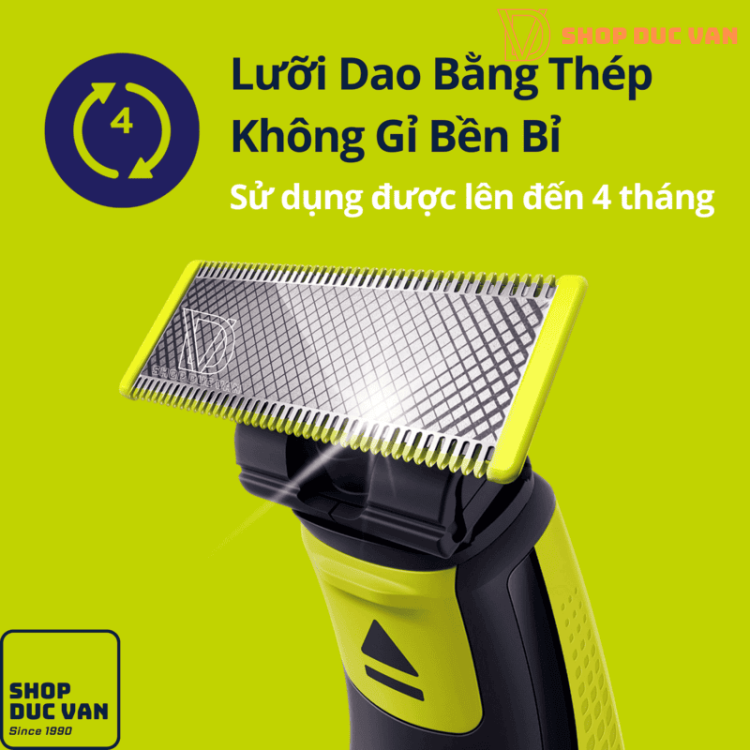 Lưỡi Dao Cạo Thay Thế Cho Philips OneBlade Pro Face + Body QP6620 QP6650 QP6651 QP6652