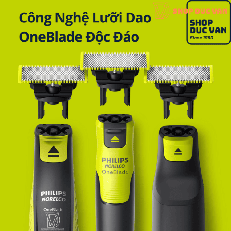 Lưỡi Dao Cạo Thay Thế Cho Philips OneBlade Pro Face + Body QP6620 QP6650 QP6651 QP6652