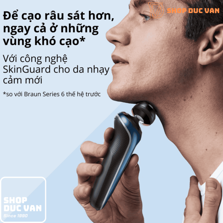 Đầu Cạo Râu Thay Thế Braun 64B Cho Máy Series 6 Sensoflex 6120s 6172cc 6177cc 62-B1200s [ Shop Đức Vân ]