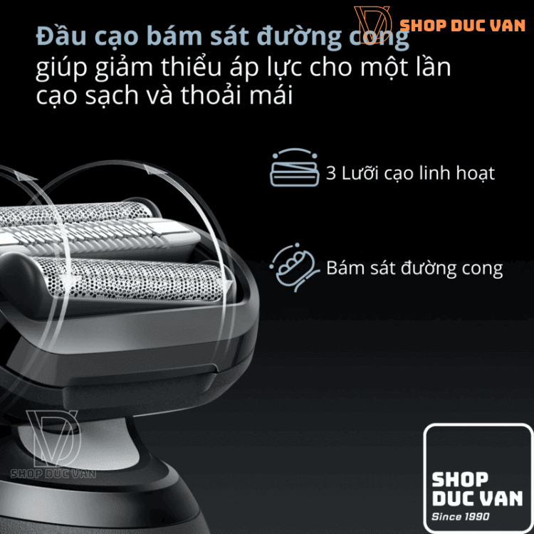 Đầu Cạo Râu Thay Thế Braun 64B Cho Máy Series 6 Sensoflex 6120s 6172cc 6177cc 62-B1200s [ Shop Đức Vân ]
