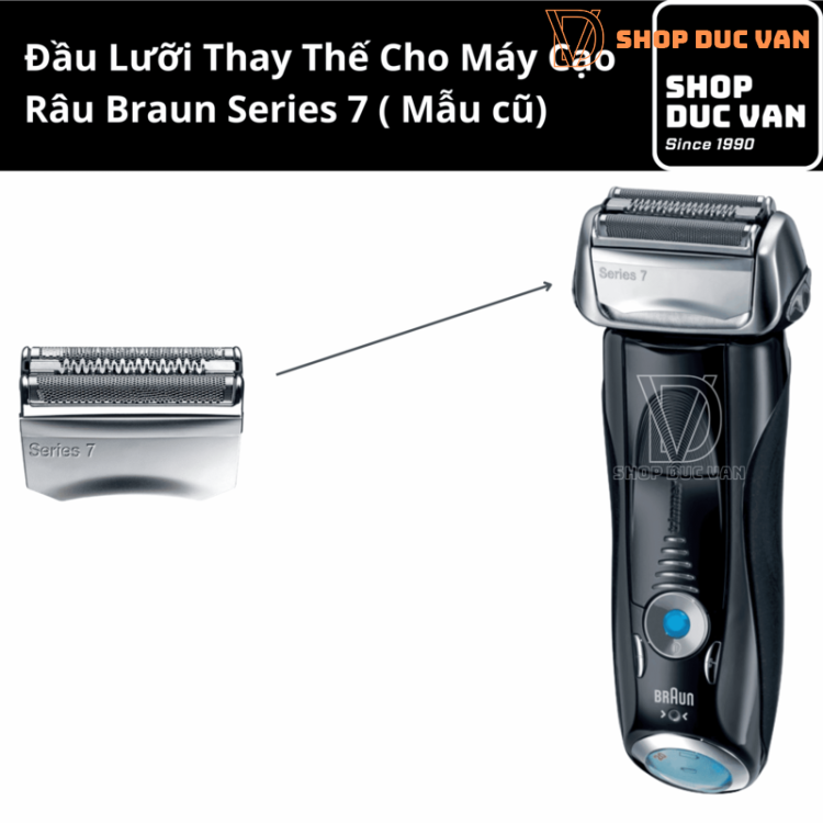 Đầu Cạo Râu Braun 70S Thay Thế Series 7 Model 720s 730s 740s 750cc 760cc 765cc 790cc 795cc 