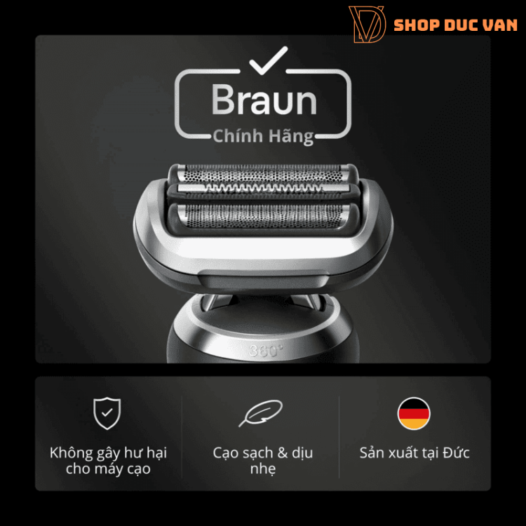 Đầu Cạo Braun 74S Thay Thế Máy Cạo Râu Braun Series 7 7120s 7125s 7127cs 7171cc 7177cc 7175cc 