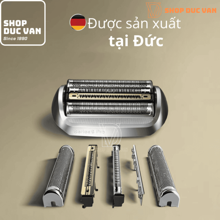 Đầu Cạo Braun 94M Thay Thế Series 9 Pro+ Dòng 9510s 9515s 9517s 9519s 9520s 9525s 9527s 9550s