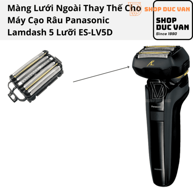 Màng Lưới Ngoài Thay Thế Panasonic Cho Máy Cạo Râu 5 Lưỡi ES-LV5A ES-LV5B ES-LV5C ES-LV5D ES-LV5E 