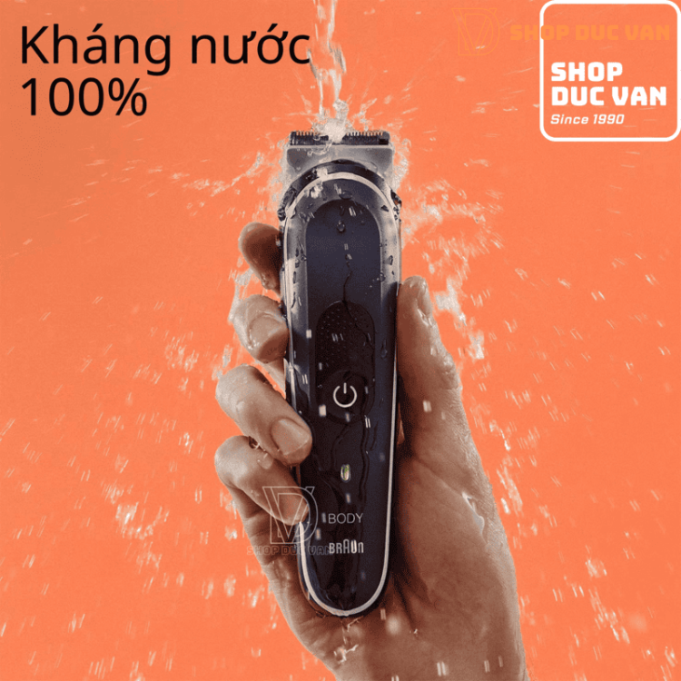 Máy Cạo Tỉa Lông Toàn Thân Braun BG5360 Series 5 Dành Cho Nam Công Nghệ SkinShield An Toàn