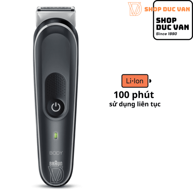 Máy Cạo Tỉa Lông Toàn Thân Braun BG5360 Series 5 Dành Cho Nam Công Nghệ SkinShield An Toàn