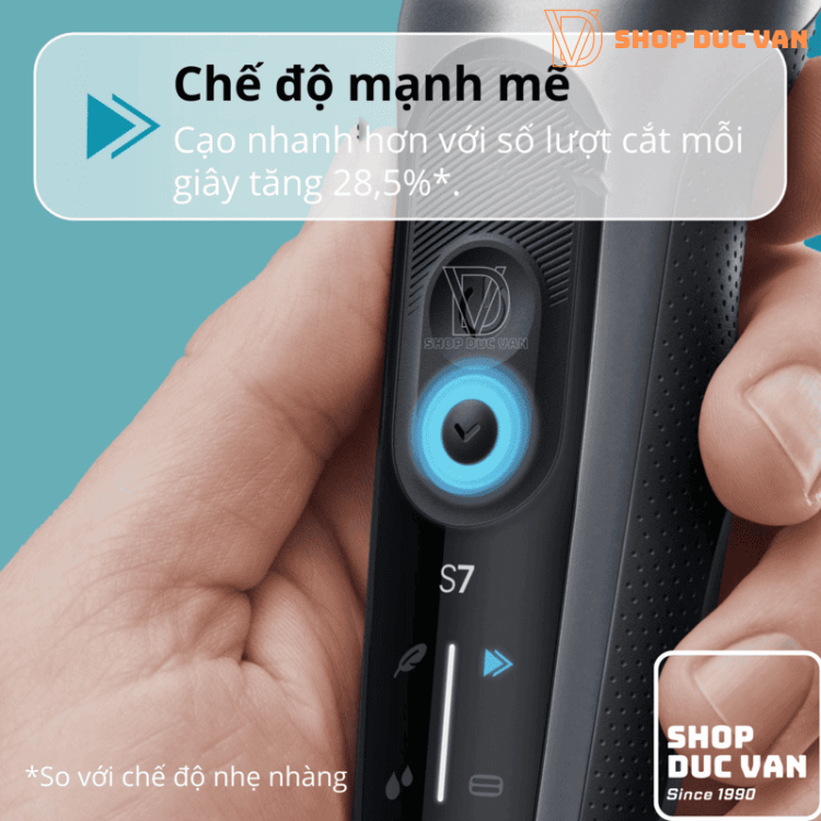 Máy Cạo Râu Braun Series 7 7185cc Kèm Cốc Sạc Rửa Vệ Sinh
