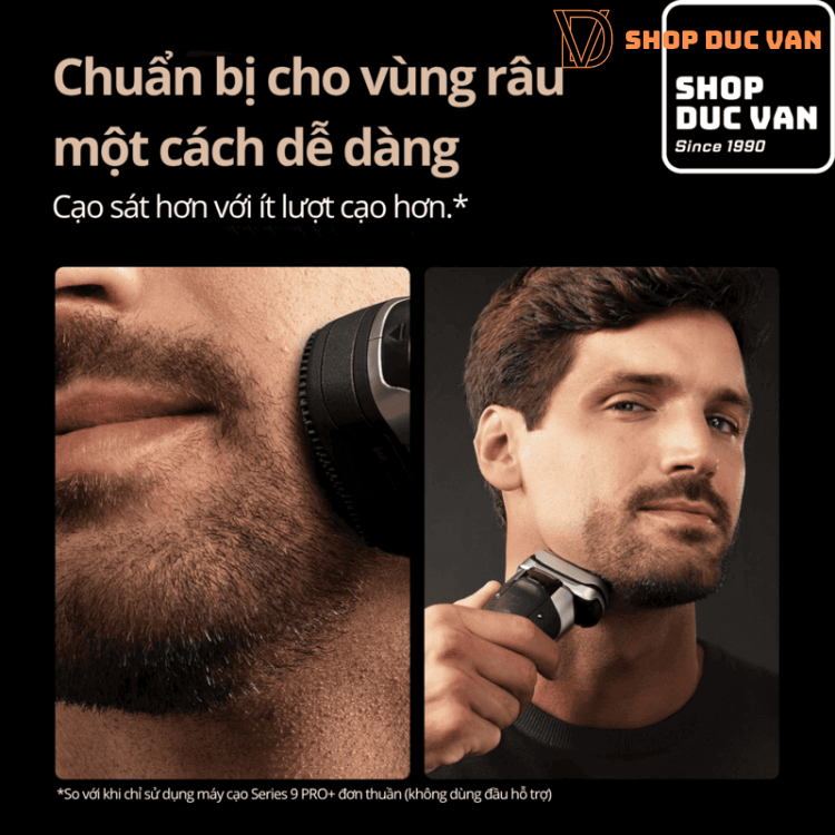 Braun Series 9 Pro+ 9697cc Electric Shaver for Men with ProComfort Head & 5+1 Foil Technology & 6-in-1 SmartCare Center