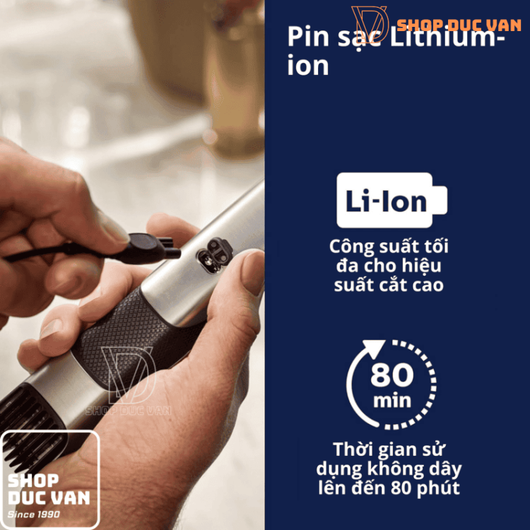 Máy Cạo Và Tỉa Lông Toàn Thân 2 Trong 1 Philips Bodygroom 7000 BG7030/49, Chống Nước, An Toàn Cho Vùng Nhạy Cảm