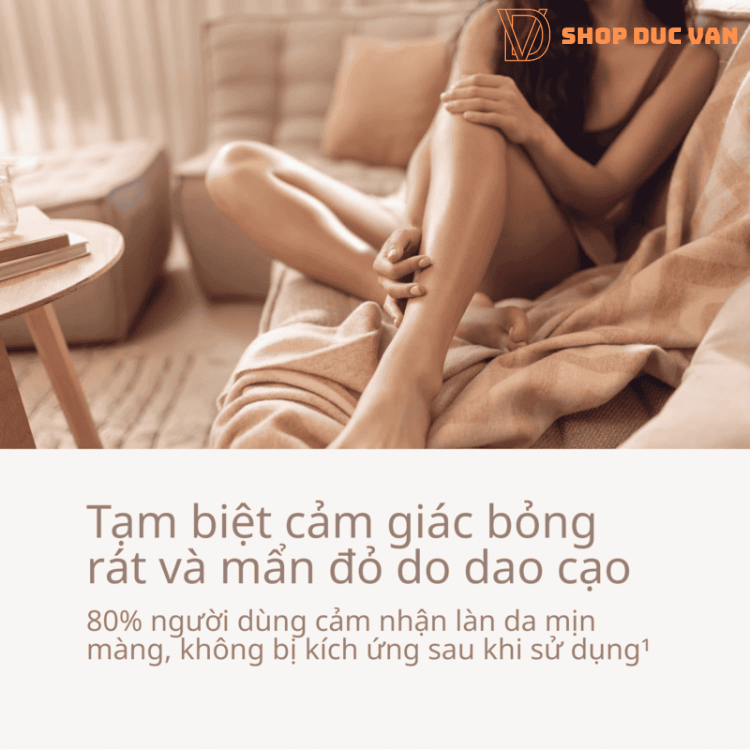 Máy Cạo Lông Nữ Philips Lady Shaver Series 6000 BRL137/00 - Máy Cạo Tỉa Lông Toàn Thân, Vùng Kín Bikini Cao Cấp Chống Nước Khô Và Ướt