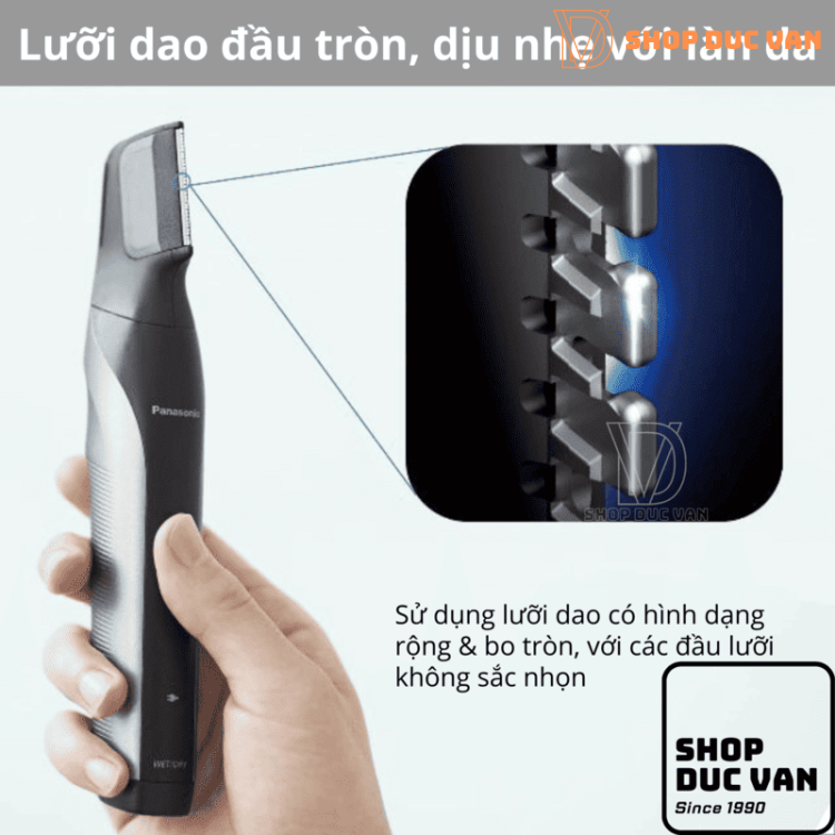 Panasonic ER-GK82: Tông Đơ Tỉa Lông Body Nam Đa Năng An Toàn Cho Vùng Kín, Sạc Nhanh, Hàng Nội Địa Nhật 
