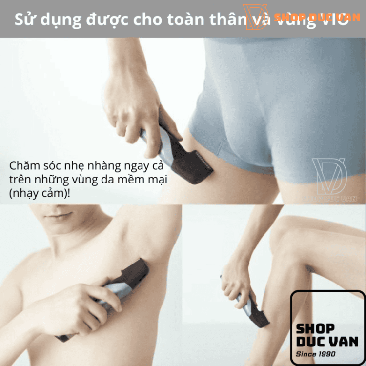 Panasonic ER-GK82: Tông Đơ Tỉa Lông Body Nam Đa Năng An Toàn Cho Vùng Kín, Sạc Nhanh, Hàng Nội Địa Nhật 