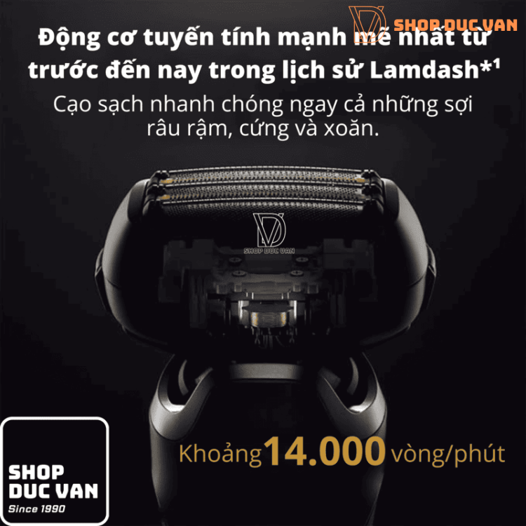 Máy Cạo Râu Panasonic Lamdash 5 Pro ES-L551D 5 Lưỡi Bản Cao Cấp Máy Cạo Râu Khô Và Ướt Cao Cấp Made In Japan