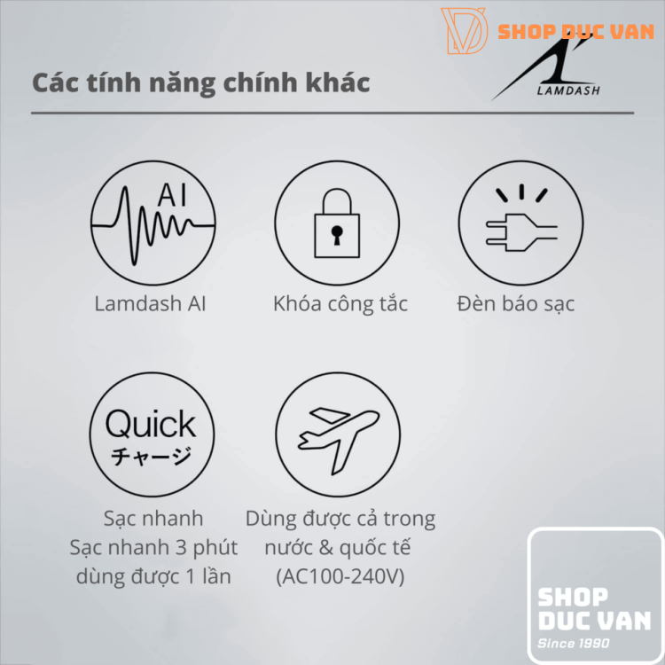 Máy Cạo Râu Panasonic ES-LT2B 3 Lưỡi Chống Nước Cạo Khô Và Ướt Tạo Bọt Tông Đơ Cắt Tóc Mai