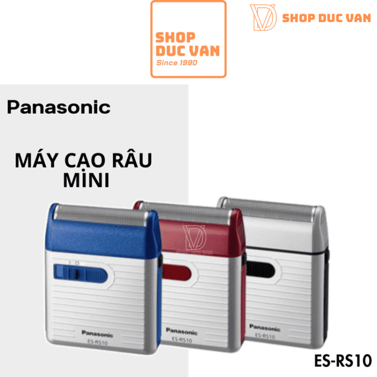 Panasonic Mini Shaver ES-RS10 Uses AA Batteries Japanese Domestic Origin