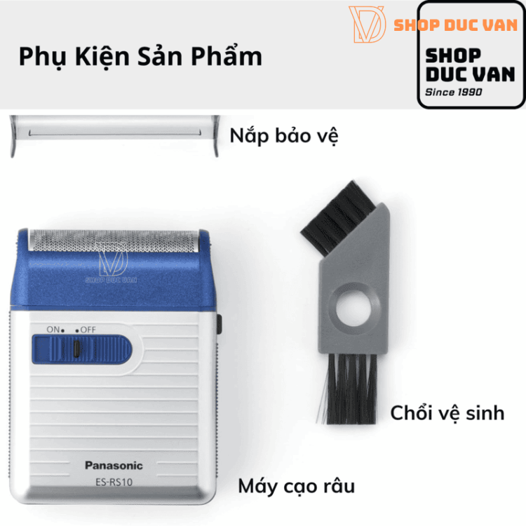 Panasonic Mini Shaver ES-RS10 Uses AA Batteries Japanese Domestic Origin