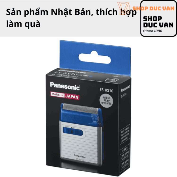 Panasonic Mini Shaver ES-RS10 Uses AA Batteries Japanese Domestic Origin