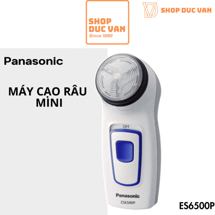 Panasonic Mini Shaver ES6500P AA Battery Operated Compact and Basic