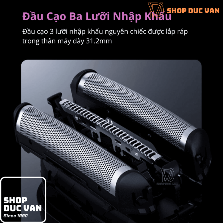 Máy Cạo Râu Panasonic Mini Nhỏ Gọn ES-CM30 Dành Cho Nam Và Nữ Với Hệ Thống Cắt 3 Lưỡi và Sạc USB Type C, Cạo Khô và Ướt