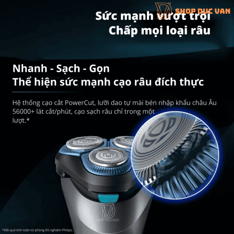 Máy Cạo Râu 3 Lưỡi Philips Series 2000 S2306 Cạo Ướt Và Khô Đầu Cạo 4D Linh Hoạt Dành Cho Da Mụn, Nhạy Cảm, Da Kích Ứng