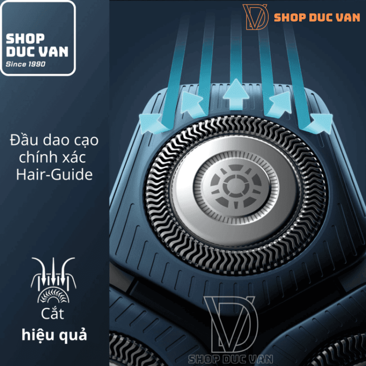 Máy Cạo Râu Không Dây Philips S5882/60 Series 5000, Cạo Ướt Và Khô, Công Nghệ Skiniq Cảm Biến Râu Kèm Hộp Làm Sạch Quick Clean Pod