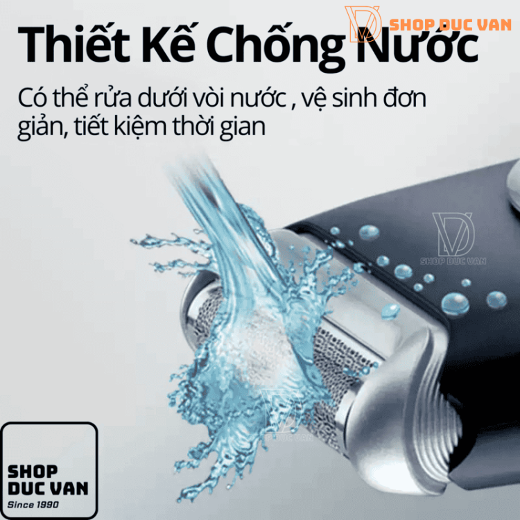 Máy Cạo Râu Mini Braun M60s Dùng Pin Tiểu AA