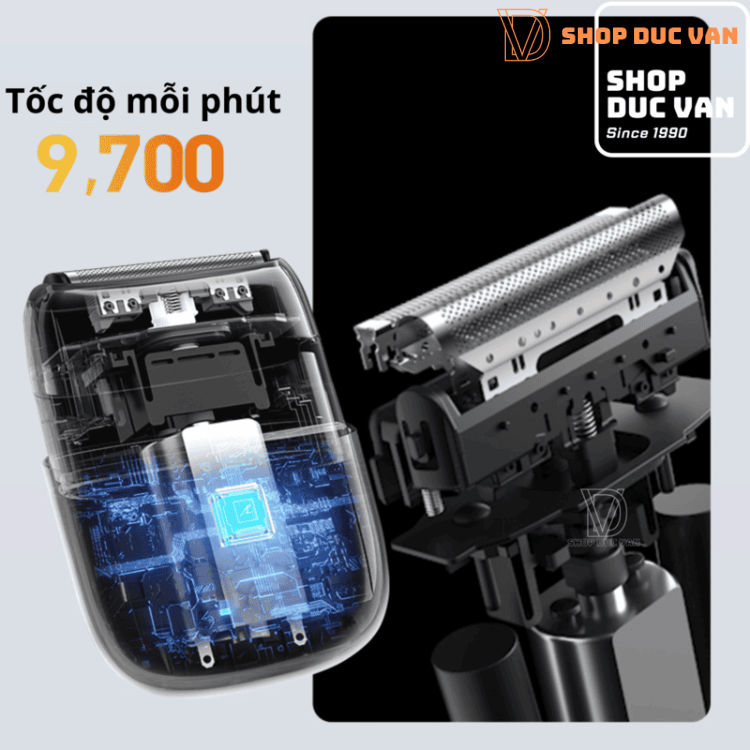 Máy Cạo Râu Panasonic Mini Nhỏ Gọn ES-CM20 Dành Cho Nam Và Nữ Với Hệ Thống Cắt Lưỡi Kép và Sạc USB Type C, Cạo Khô và Ướt