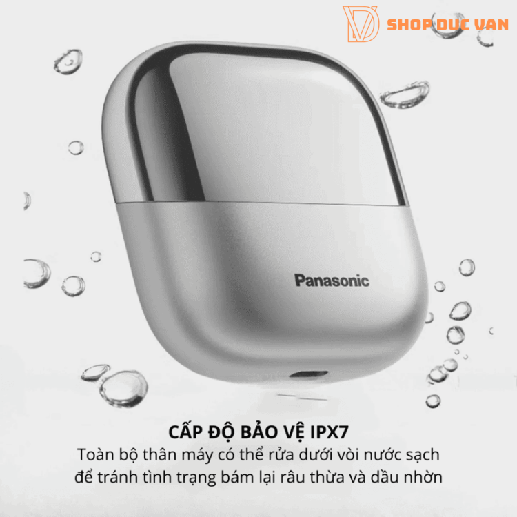 Máy Cạo Râu Panasonic ES-CM31 Công Nghệ AI Thông Minh - Sạc Không Dây, Cảm Ứng Trượt, Pin 60 Ngày, Nhỏ Gọn Du Lịch