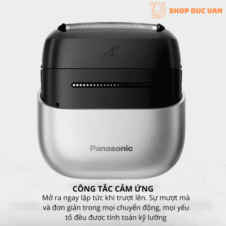 Máy Cạo Râu Panasonic ES-CM31 Công Nghệ AI Thông Minh - Sạc Không Dây, Cảm Ứng Trượt, Pin 60 Ngày, Nhỏ Gọn Du Lịch