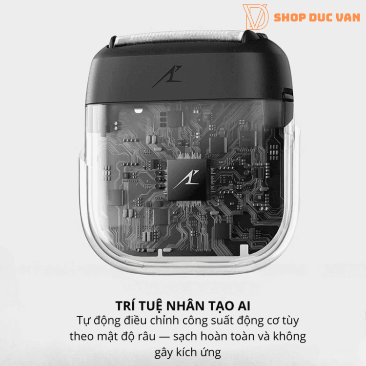 Máy Cạo Râu Panasonic ES-CM31 Công Nghệ AI Thông Minh - Sạc Không Dây, Cảm Ứng Trượt, Pin 60 Ngày, Nhỏ Gọn Du Lịch