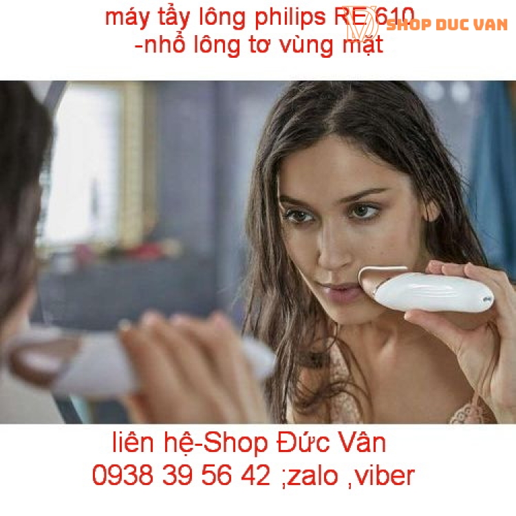 Máy tẩy lông philips BRE648