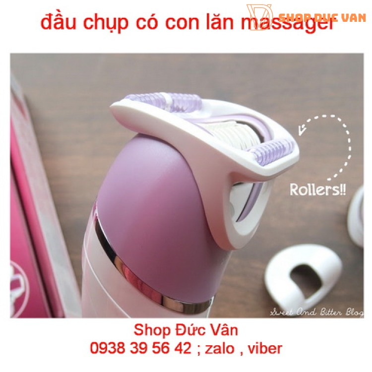 Máy tẩy lông philips BRE648