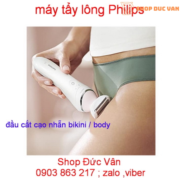 Máy tẩy lông philips BRE648