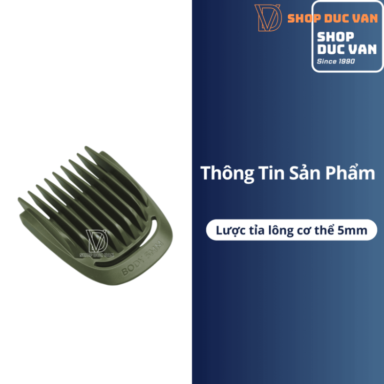 Phụ Kiện Cữ Lược Dành Cho Máy Tông Đơ Tỉa Râu Đa Năng Philips Multigroom Series 5000 MG5910 MG5730 MG5720