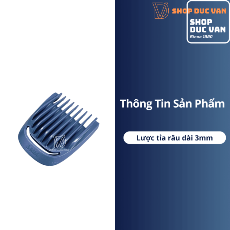 Phụ Kiện Cữ Lược Dành Cho Máy Tông Đơ Tỉa Râu Đa Năng Philips Multigroom Series 5000 MG5910 MG5730 MG5720