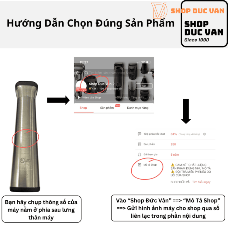 Thân Máy Tỉa Râu Philips Norelco Multigroom Series 9000 MG9740/40 Chính Hãng