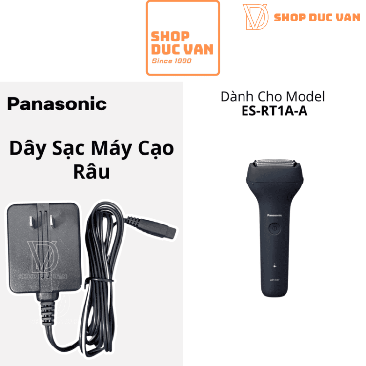 Dây Sạc Thay Thế Cho Máy Cạo Râu Panasonic ES-RT1A-A  Adapter Sạc Chất Lượng Cao