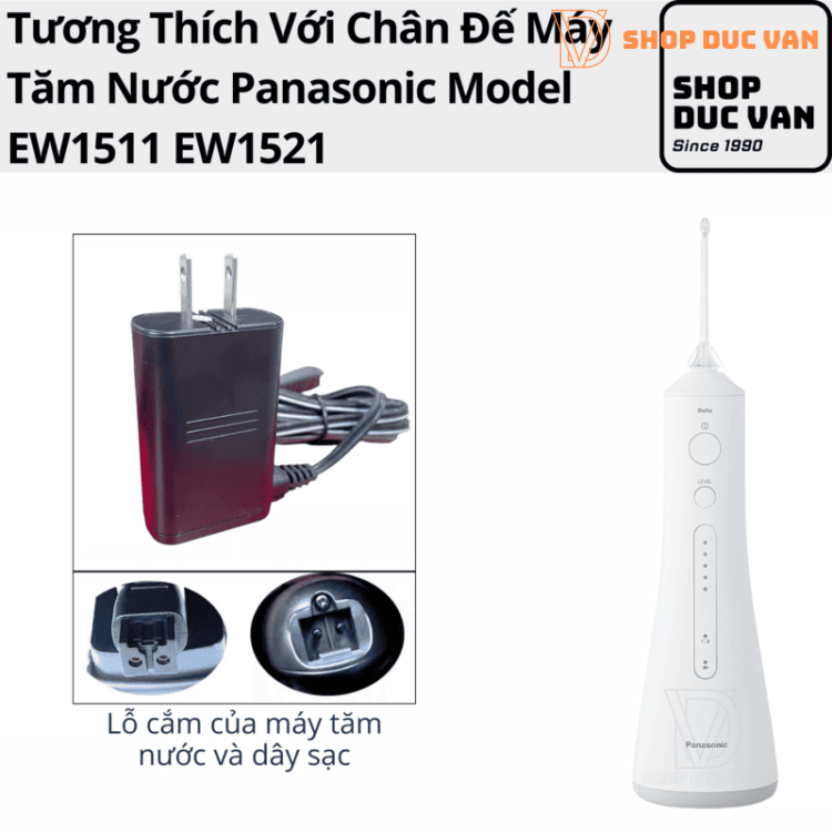 Dây Sạc Máy Tăm Nước Panasonic Cho Panasonic EW1511 EW1513 EW1521