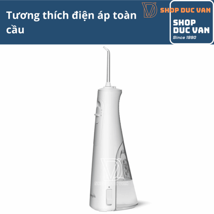 Máy Tăm Nước Cầm Tay Waterpik Cordless Enhance Water Flosser WF-21 Dây Sạc USB Type C Mẫu Mới