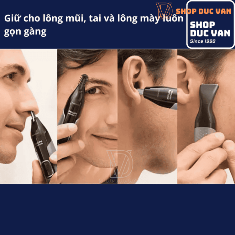 Philips Norelco Nose Trimmer 5000 NT5600/62 For Nose, Ears and Eyebrows