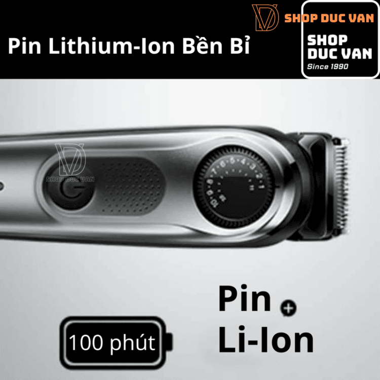 Máy Tỉa Râu Và Tông Đơ Cắt Tóc Đa Năng Braun BT5265 BeardTrimmer 5 Kèm Đầu Cạo Râu Mini và Dao Cạo Gillette ProGlide
