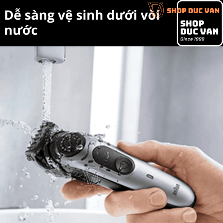 Máy Tỉa Râu Và Tông Đơ Cắt Tóc Đa Năng Braun BT5265 BeardTrimmer 5 Kèm Đầu Cạo Râu Mini và Dao Cạo Gillette ProGlide