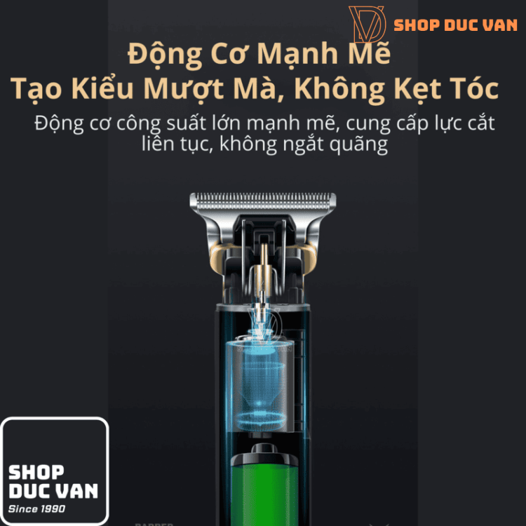 T-Blade Hair Trimmer for Men, T9 Cordless Zero Gap Clipper for Lining, Edging, and Beard Detailing, All-Metal USB Rechargeable Shaver BG-2101