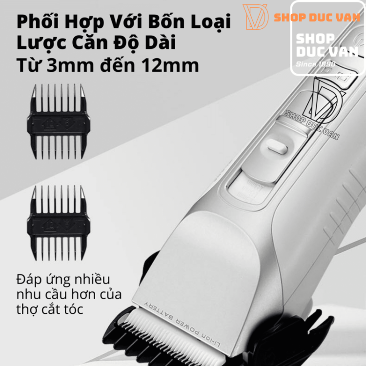Tông Đơ Cắt Tóc Codos CHC-916 Lựa Chọn Phù Hợp Cho Người Sử Dụng Tại Nhà, Gia Đình Có Trẻ Nhỏ, Thợ Cắt Tóc