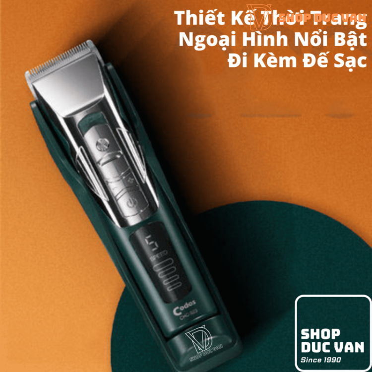 Tông Đơ Cắt Tóc Codos CHC-923 Lựa Chọn Hoàn Hảo Cho Thợ Cắt Tóc Chuyên Nghiệp, Người Sử Dụng Tại Nhà Và Các Barber