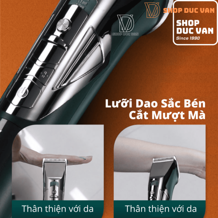 Tông Đơ Cắt Tóc Codos CHC-923 Lựa Chọn Hoàn Hảo Cho Thợ Cắt Tóc Chuyên Nghiệp, Người Sử Dụng Tại Nhà Và Các Barber