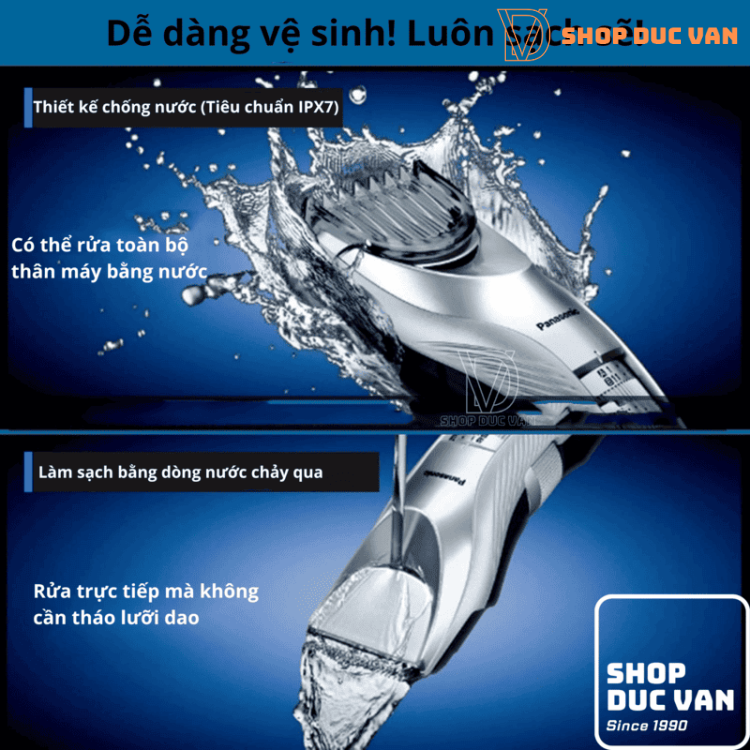 Tông Đơ Cắt Tóc Panasonic ER-GC75 Chuyên Nghiệp