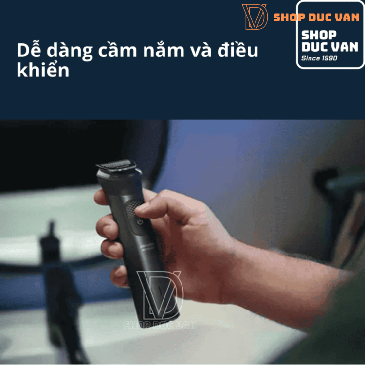 Philips Norelco Multigroom 9000 Series All-in-one Trimmer MG9525/40 For Face, Head, and Body with Self-Sharpening Steel Blades
