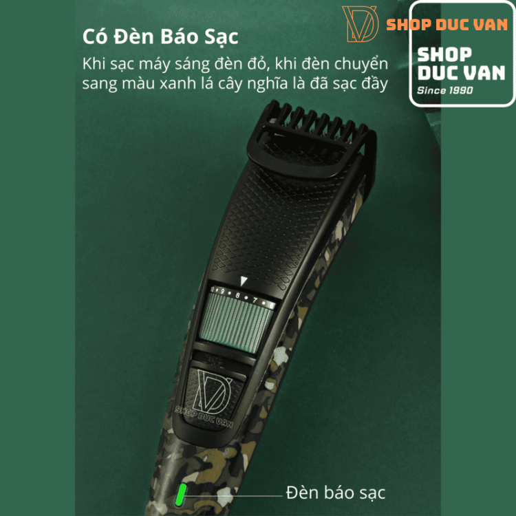 Máy Tỉa Râu Tông Đơ Cắt Tóc Sạc USB Nhỏ Gọn Hiệu Năng Vượt Trội