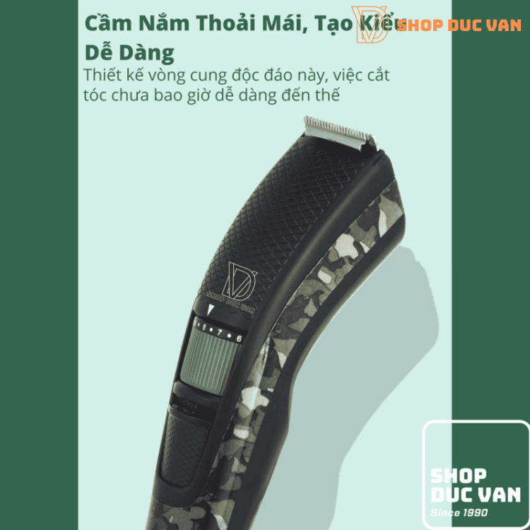 Máy Tỉa Râu Tông Đơ Cắt Tóc Sạc USB Nhỏ Gọn Hiệu Năng Vượt Trội